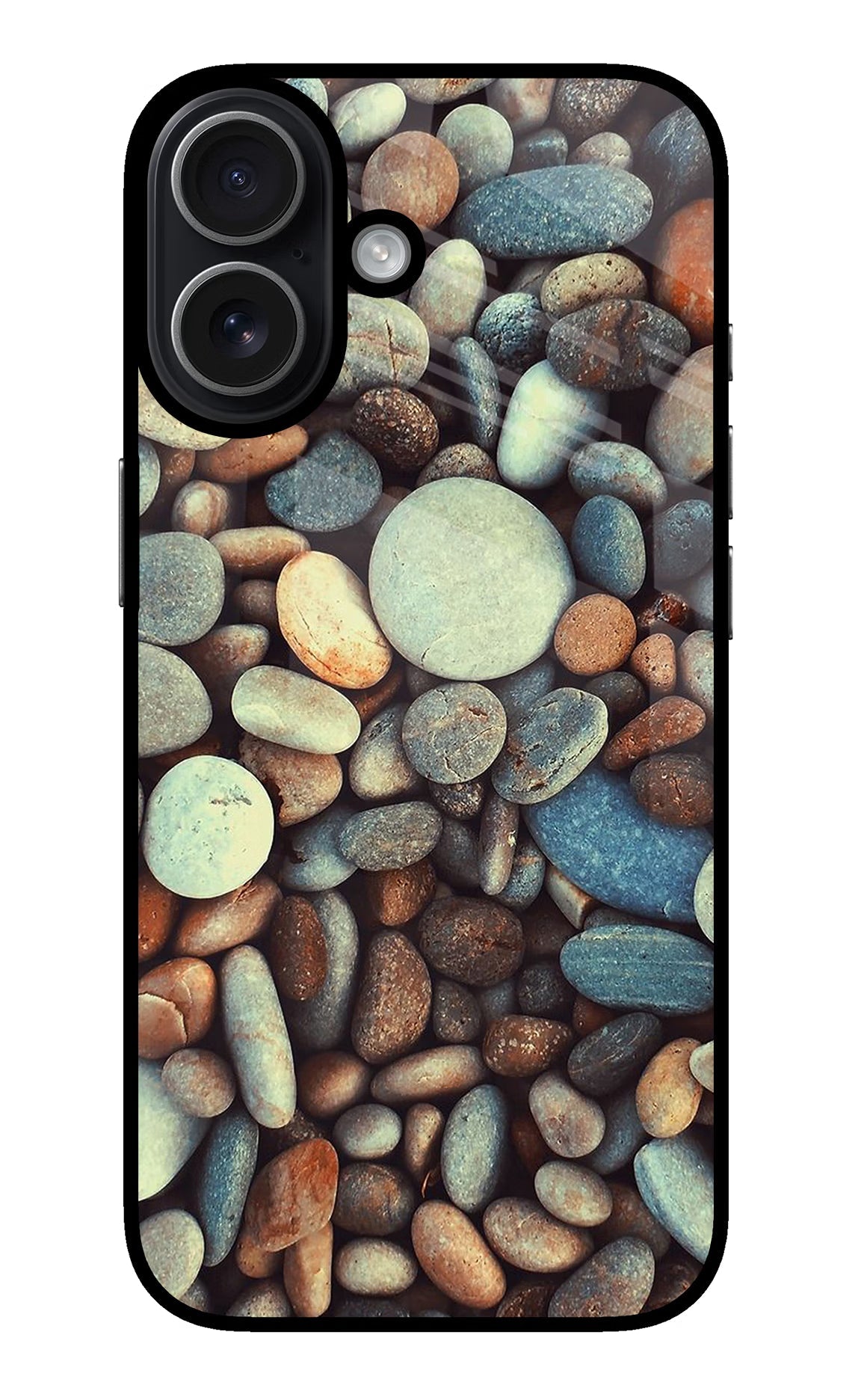 Pebble iPhone 17 glossy Case