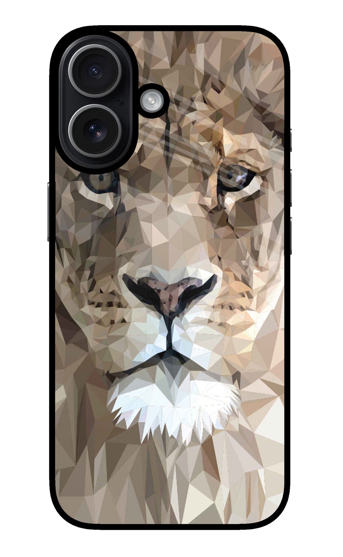 Lion Art iPhone 17 glossy Case