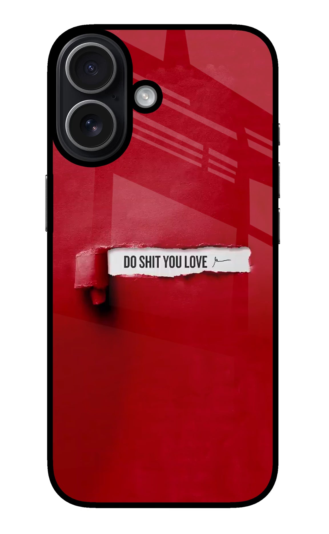 Do Shit You Love iPhone 17 glossy Case
