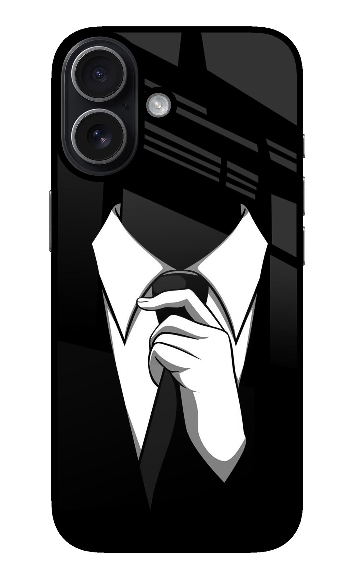 Black Tie iPhone 17 glossy Case