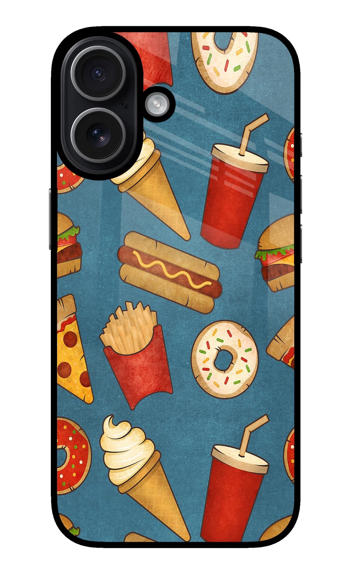 Foodie iPhone 17 glossy Case
