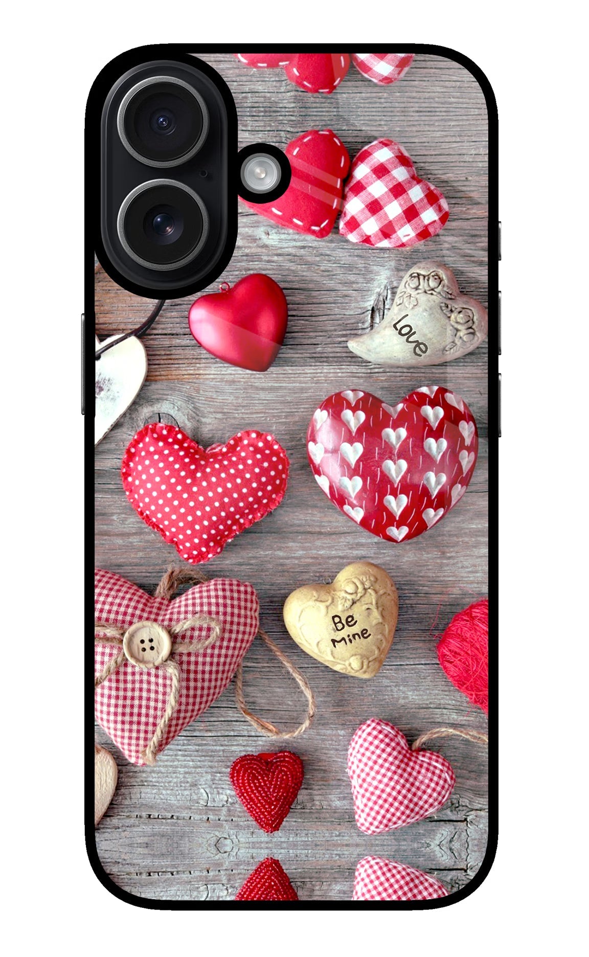 Love Wallpaper iPhone 17 glossy Case