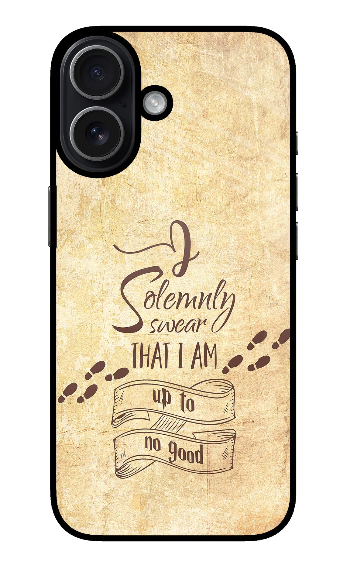 I Solemnly swear that i up to no good iPhone 17 glossy Case