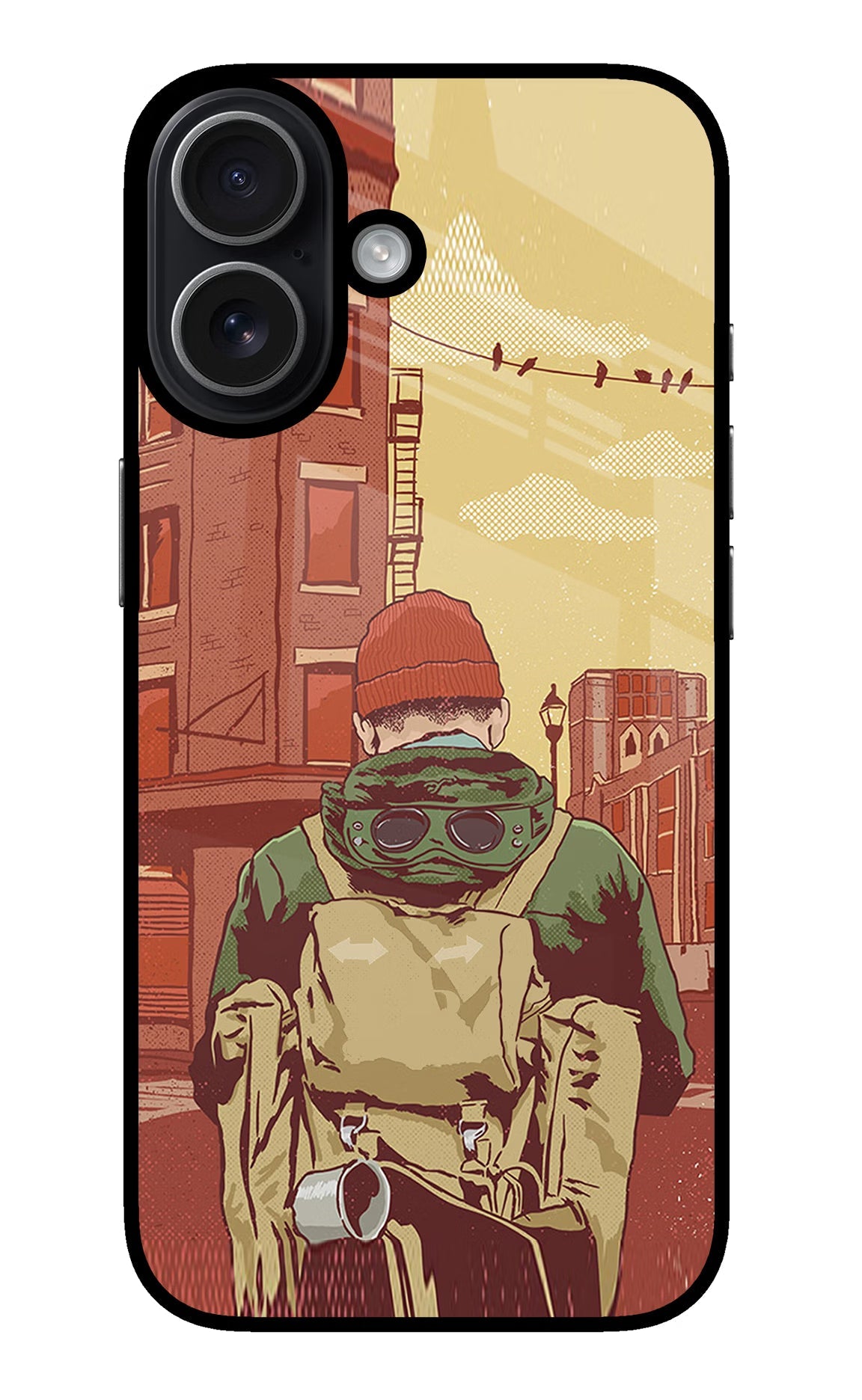 Adventurous iPhone 17 glossy Case