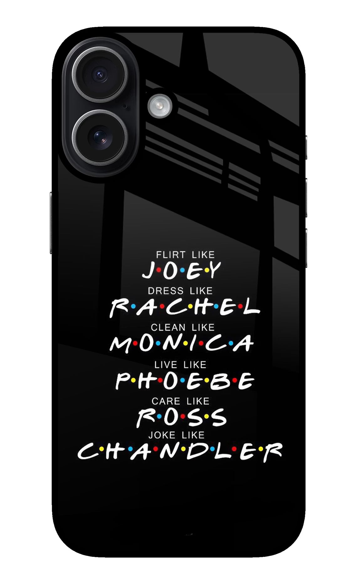 FRIENDS Character iPhone 17 glossy Case