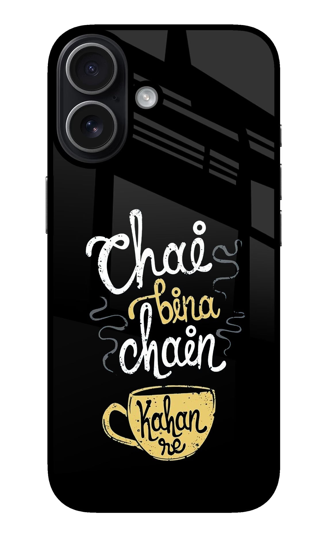 Chai Bina Chain Kaha Re iPhone 17 glossy Case