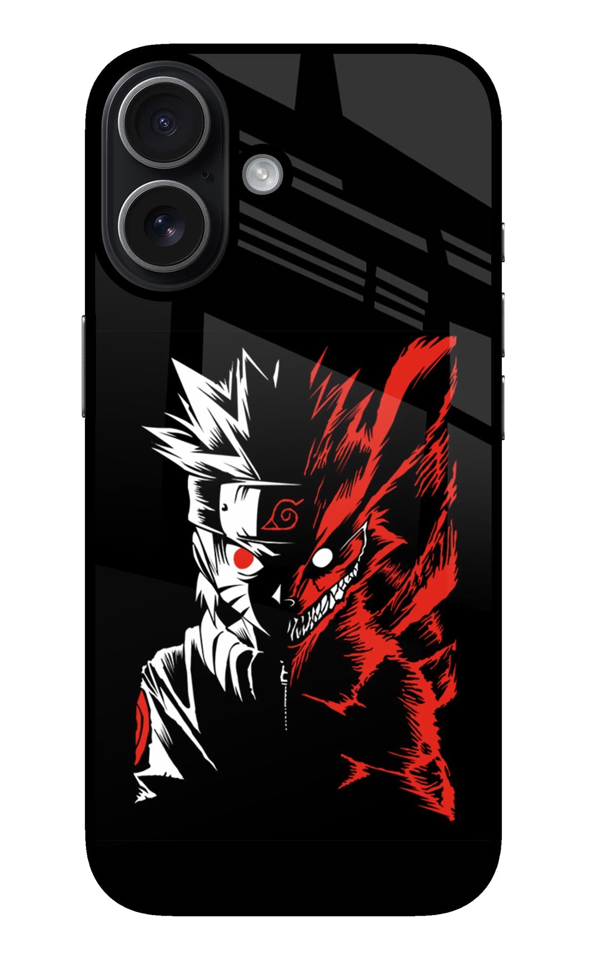 Naruto Two Face iPhone 17 glossy Case