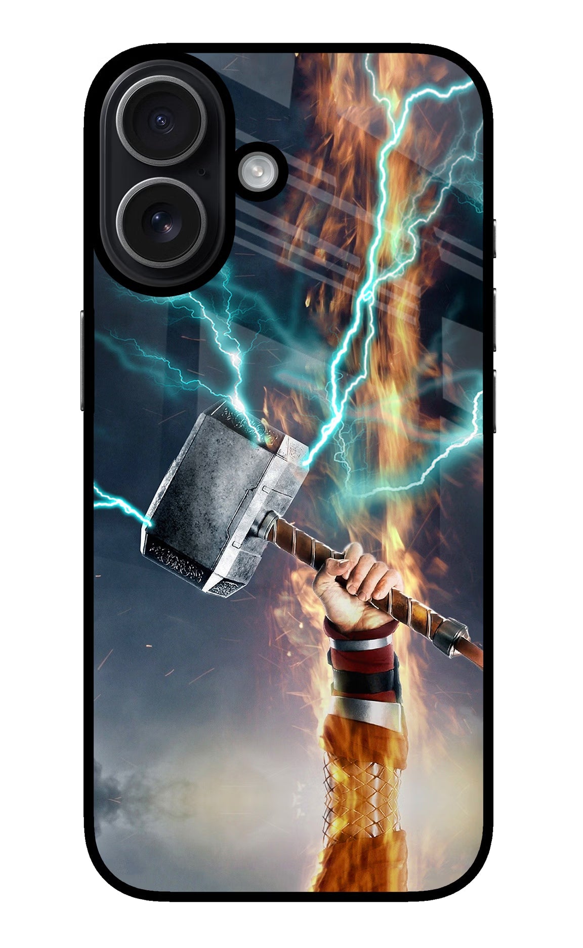 Thor Hammer Mjolnir iPhone 17 glossy Case