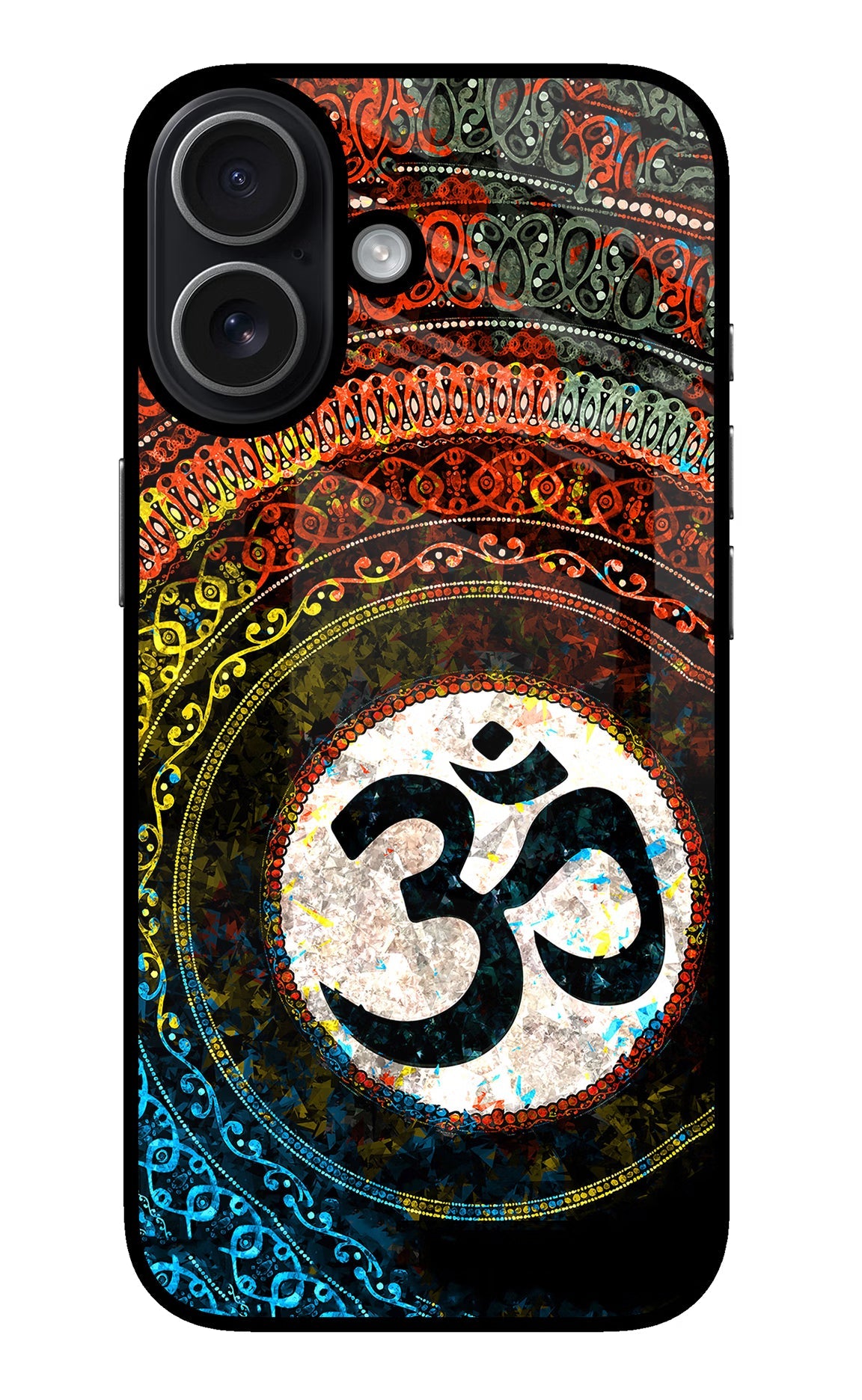 Om Cultural iPhone 17 glossy Case