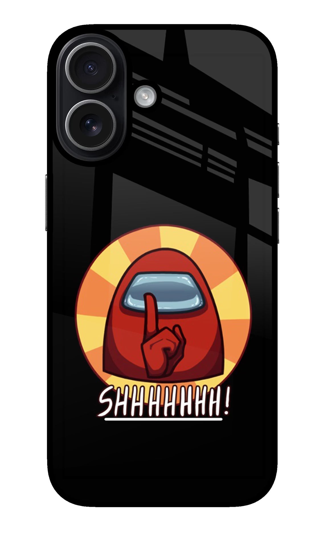 Among Us Shhh! iPhone 17 glossy Case