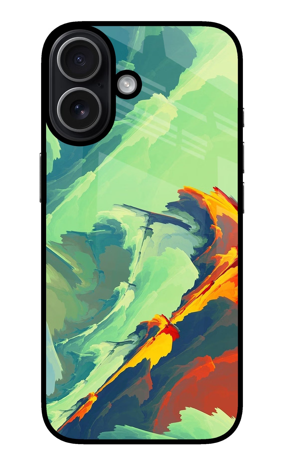 Paint Art iPhone 17 glossy Case