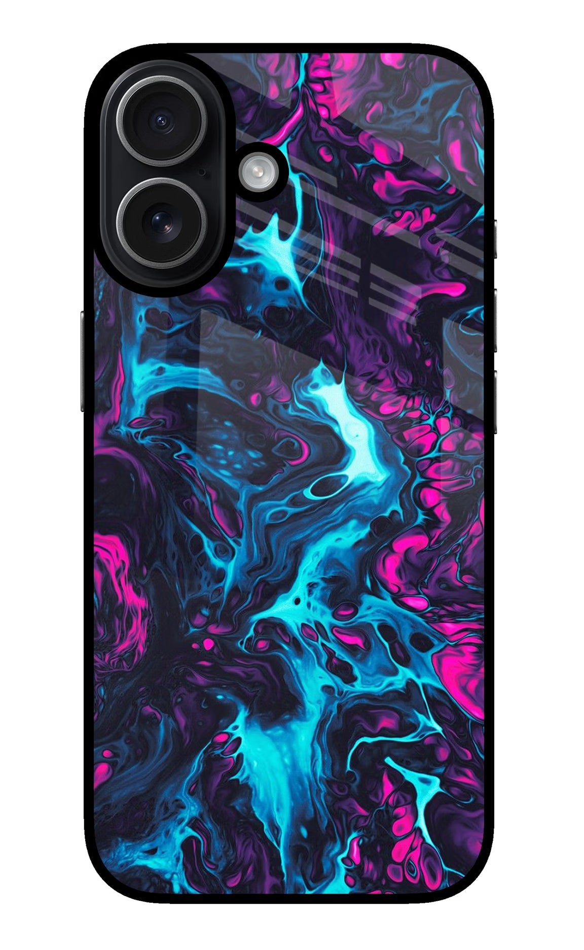 Abstract iPhone 17 glossy Case