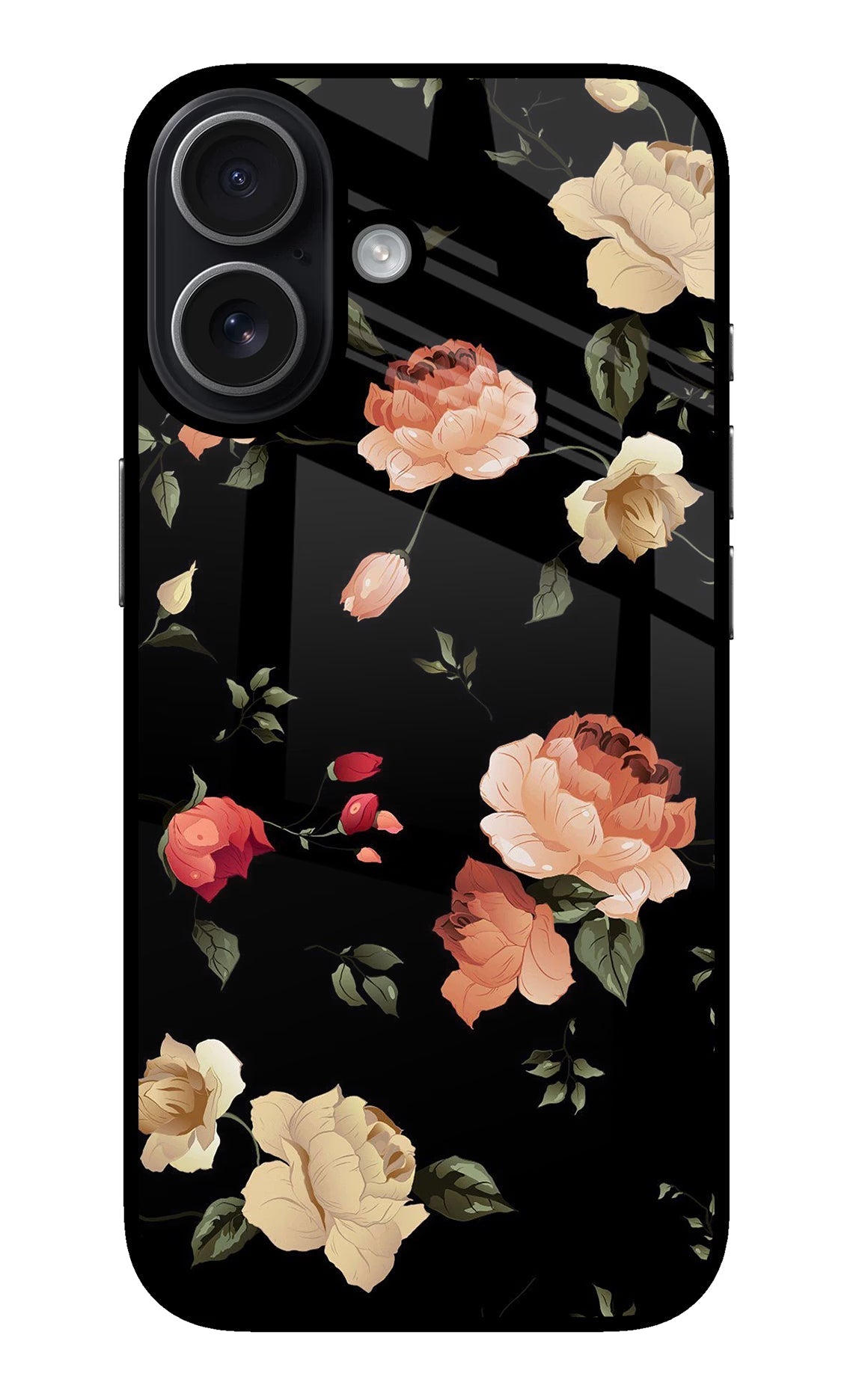Flowers iPhone 17 glossy Case
