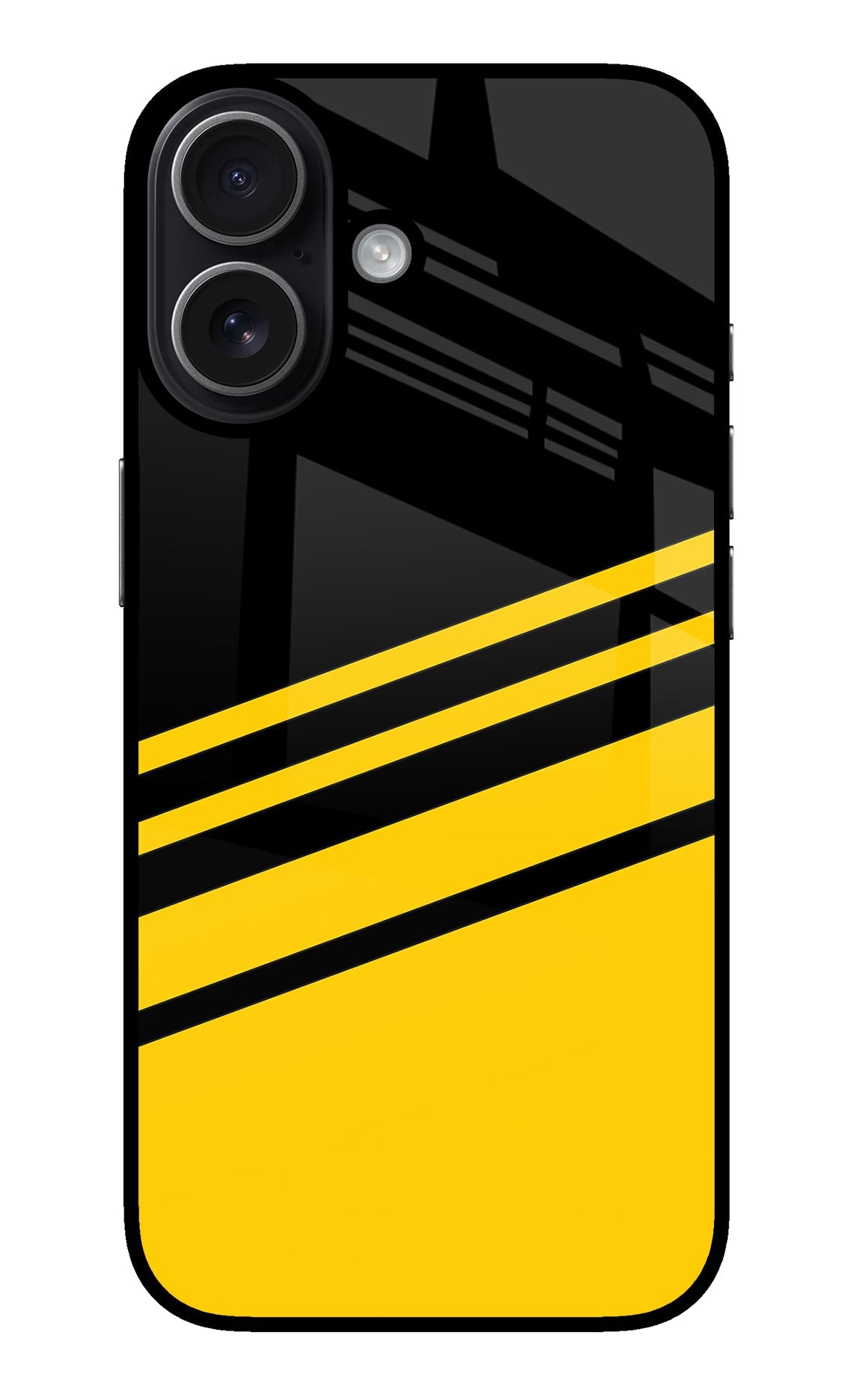 Yellow Shades iPhone 17 glossy Case