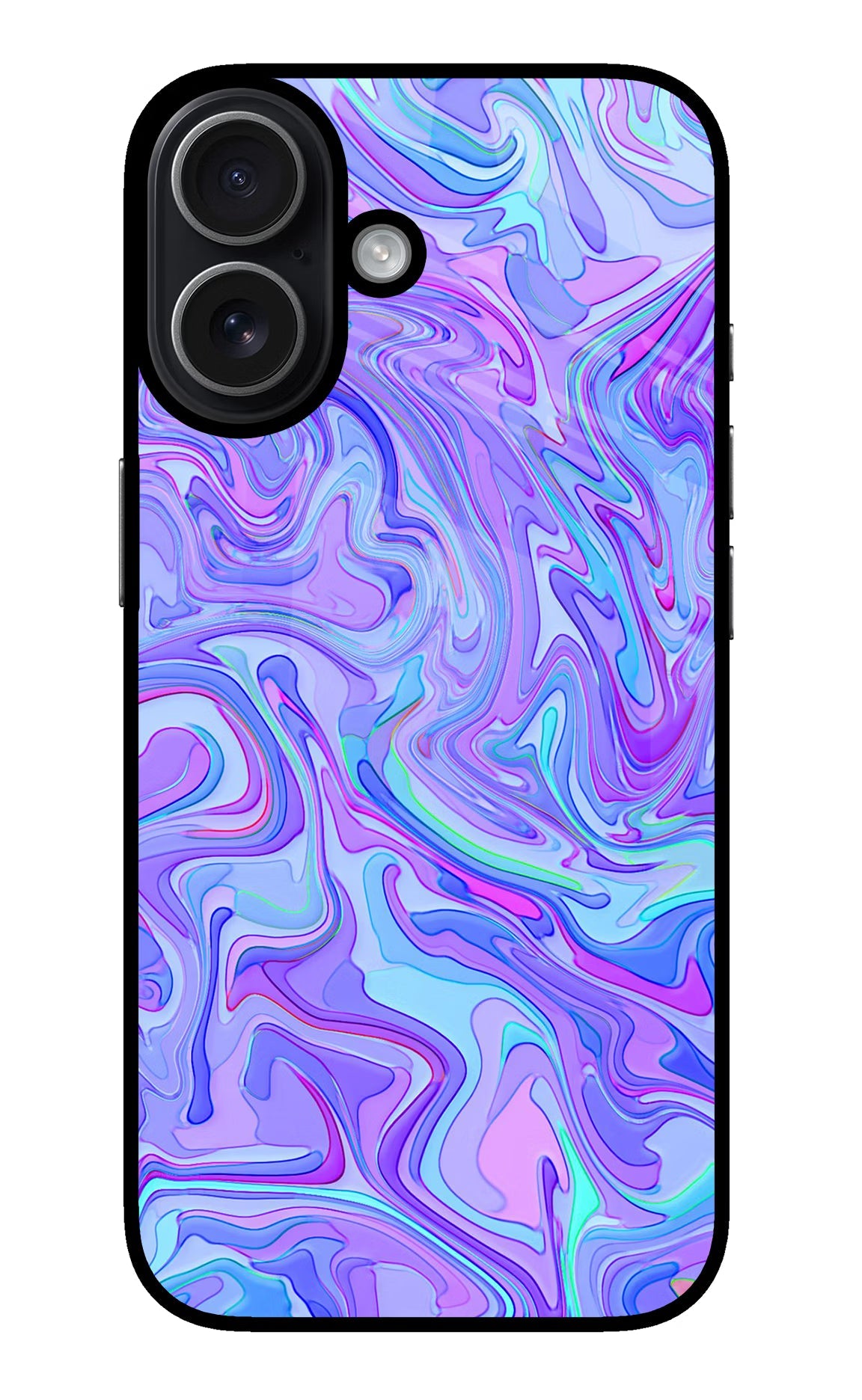 Glitter iPhone 17 glossy Case