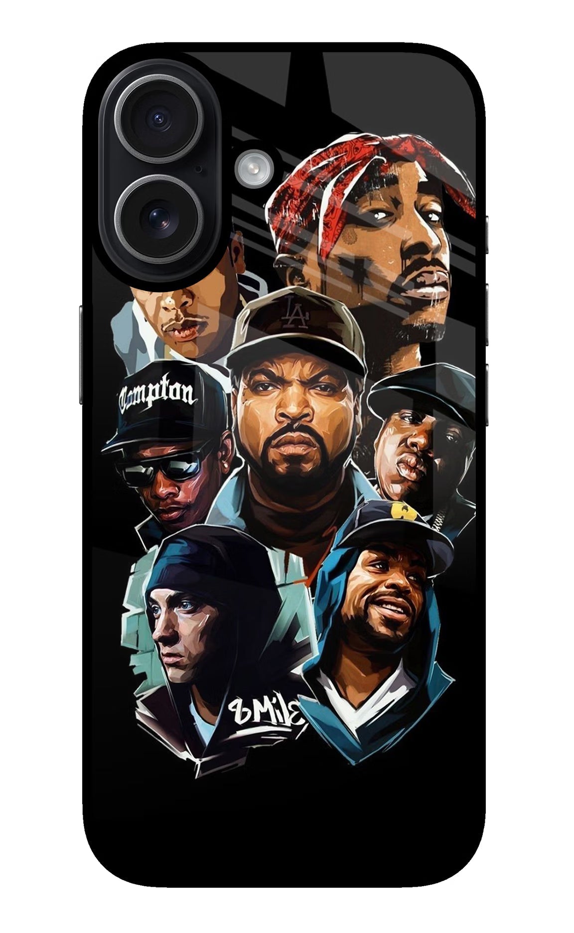 Rappers iPhone 17 glossy Case