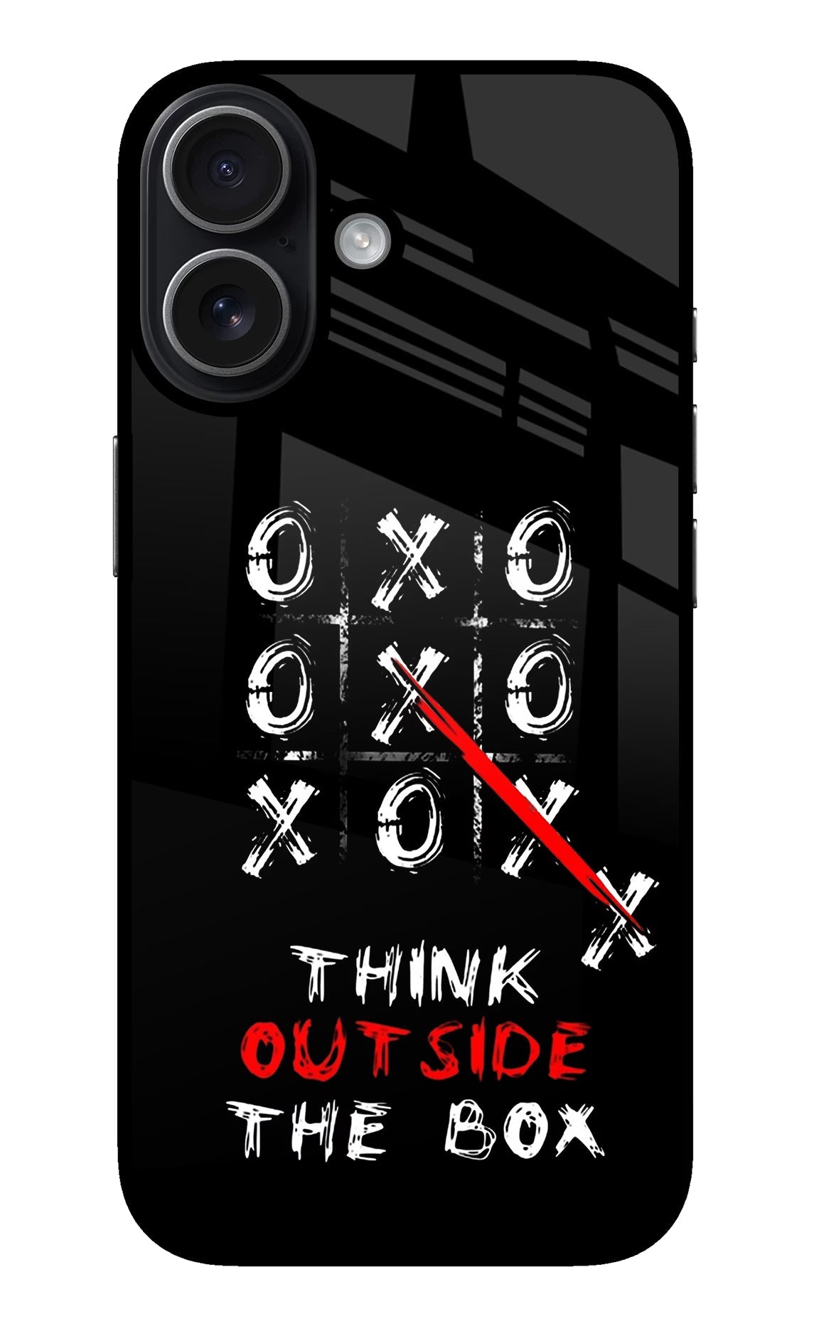 Think out of the BOX iPhone 17 glossy Case