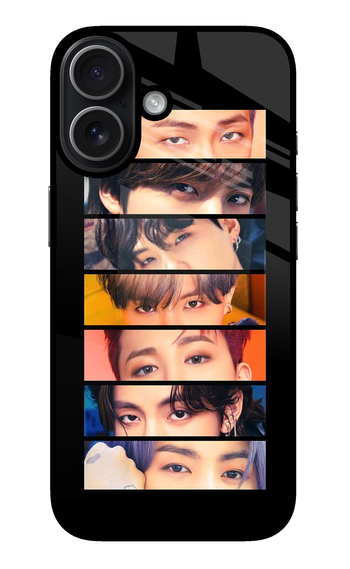 BTS Eyes iPhone 17 glossy Case
