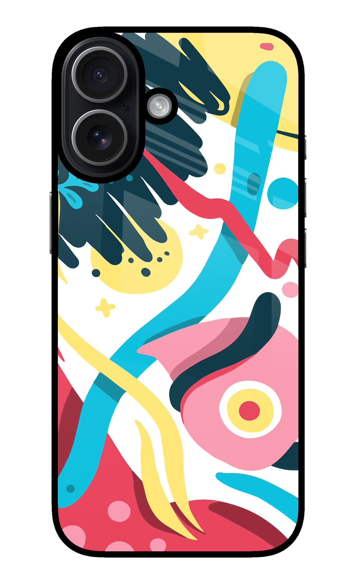 Trippy iPhone 17 glossy Case