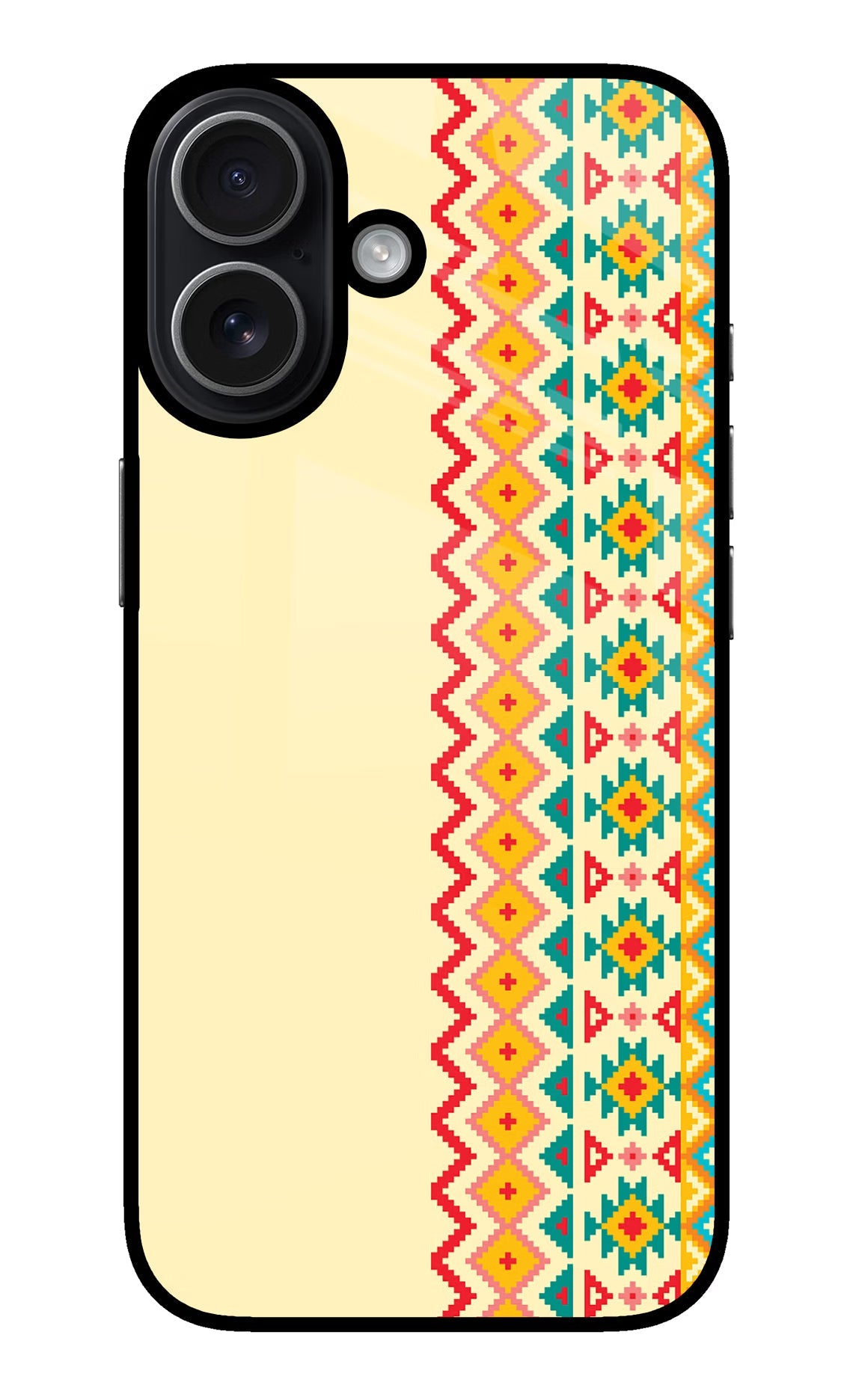 Ethnic Seamless iPhone 17 glossy Case