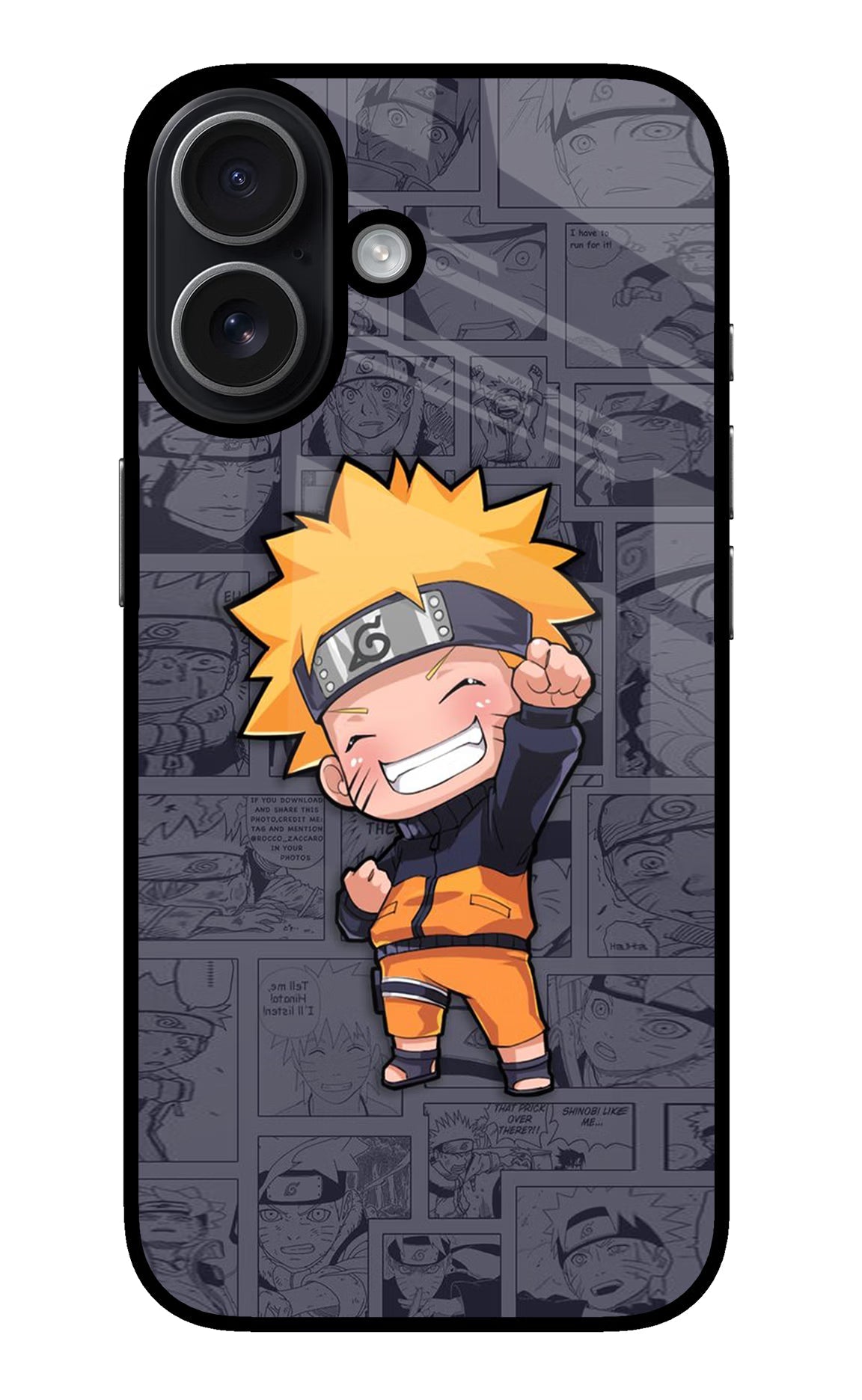 Chota Naruto iPhone 17 glossy Case