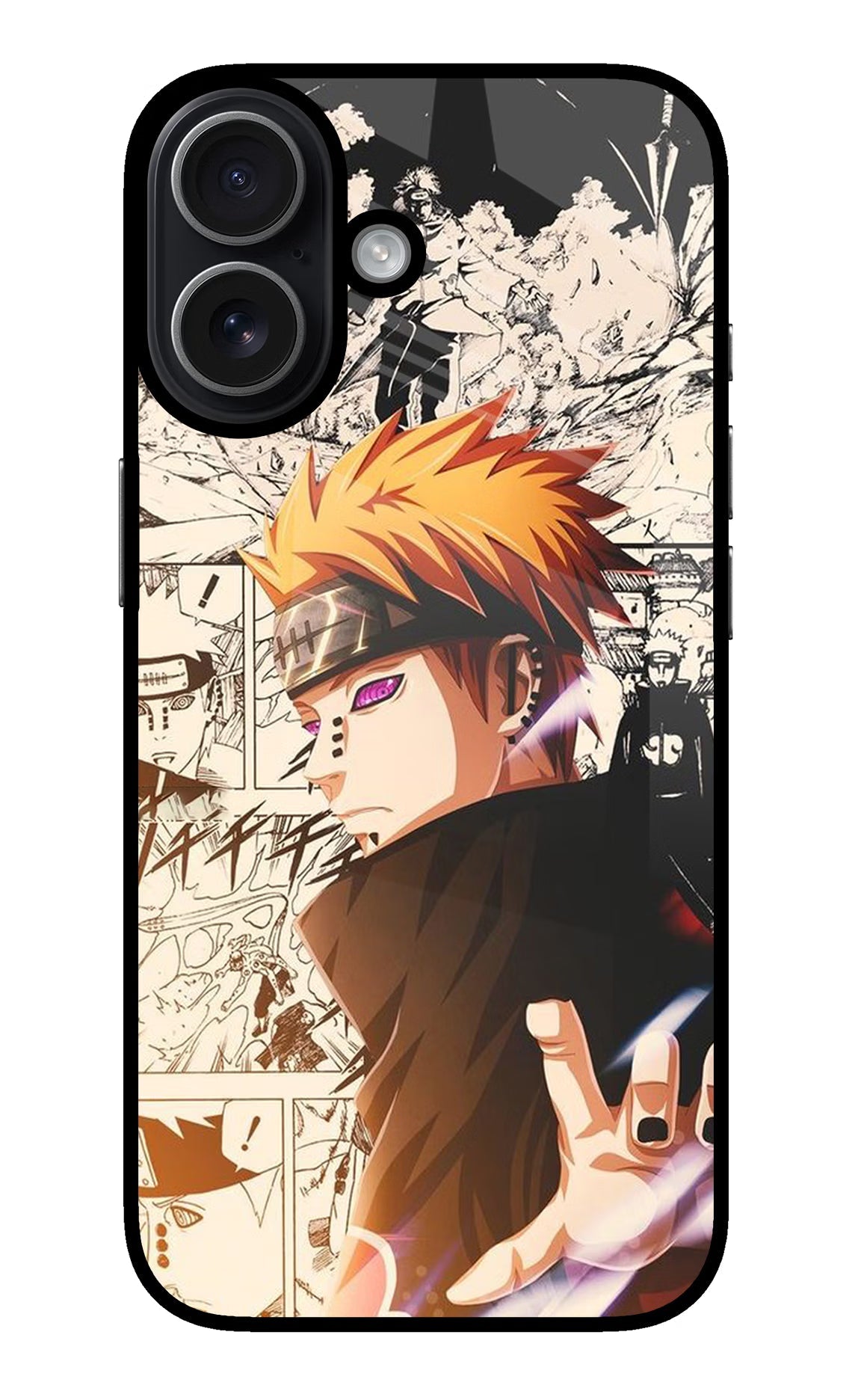 Pain Anime iPhone 17 glossy Case