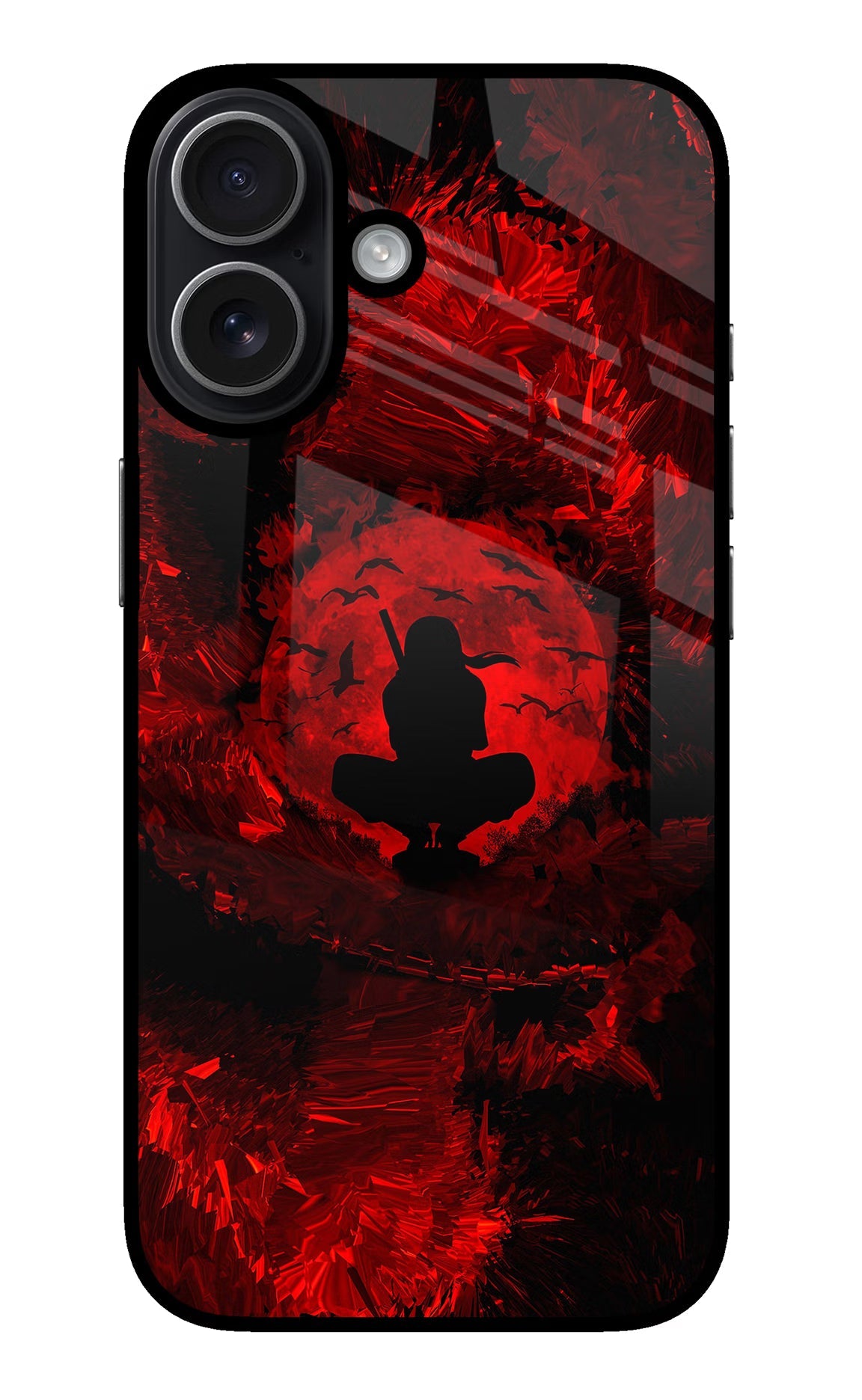 Itachi Uchiha iPhone 17 glossy Case