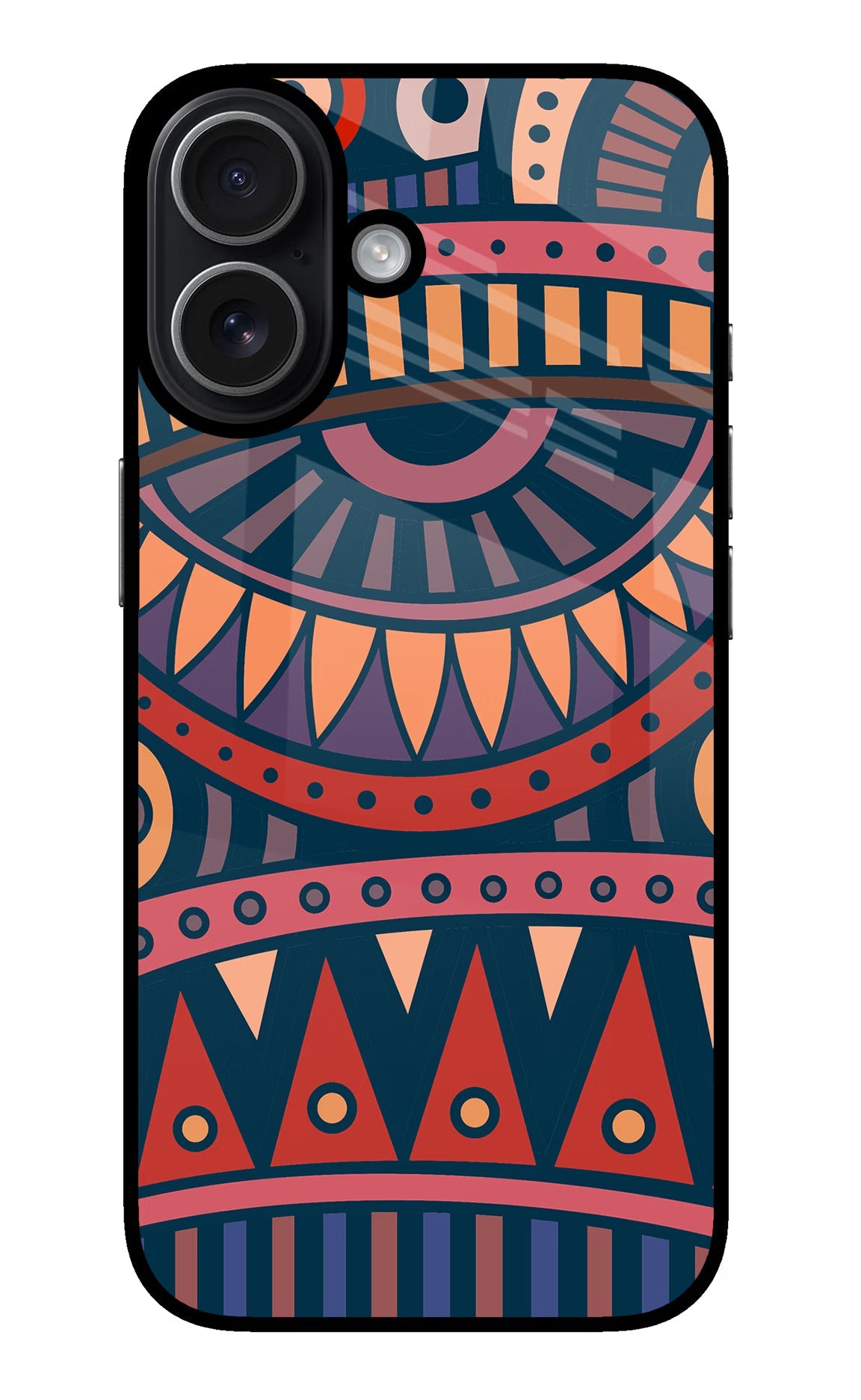 African Culture Design iPhone 17 glossy Case
