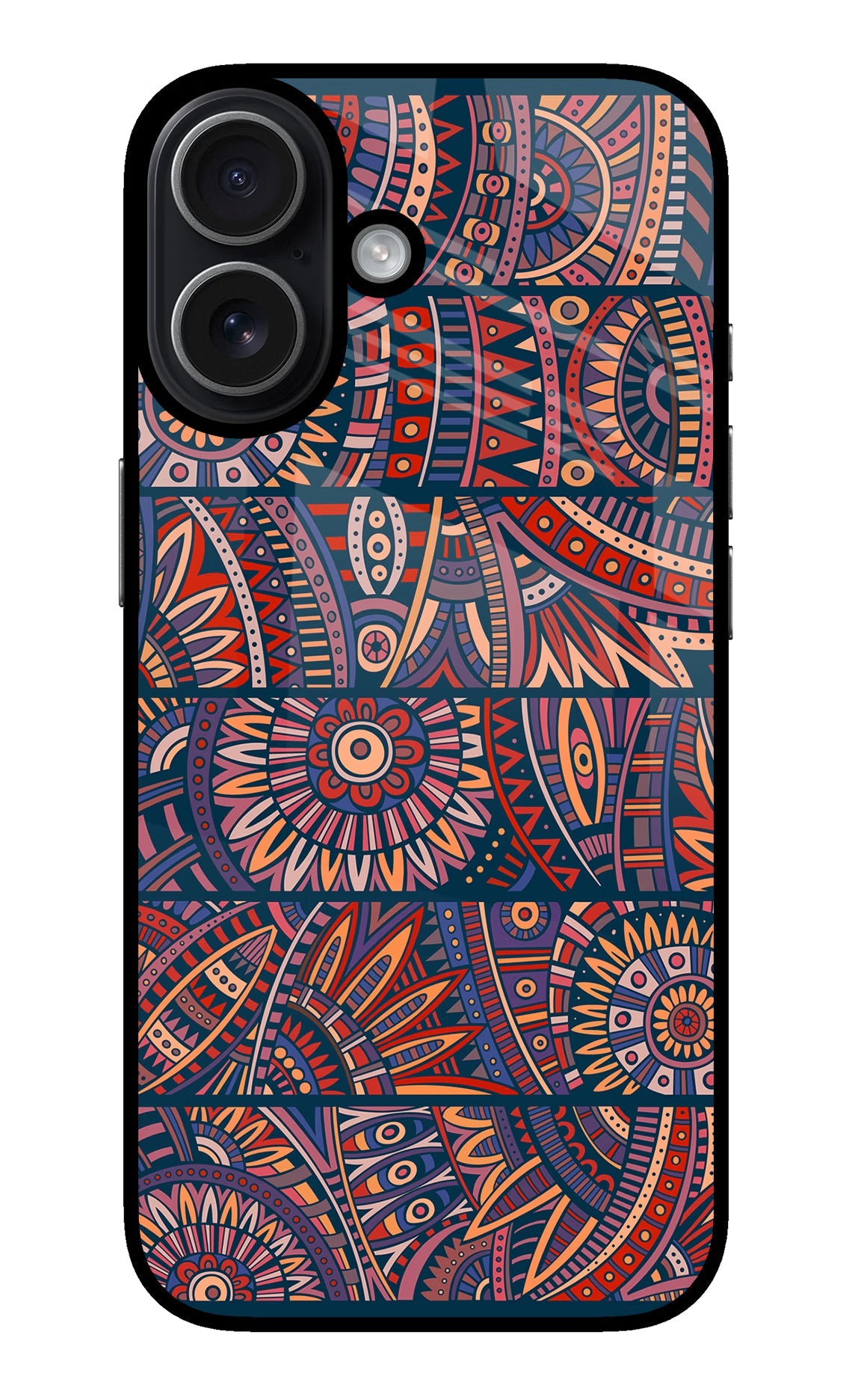 African Culture Design iPhone 17 glossy Case