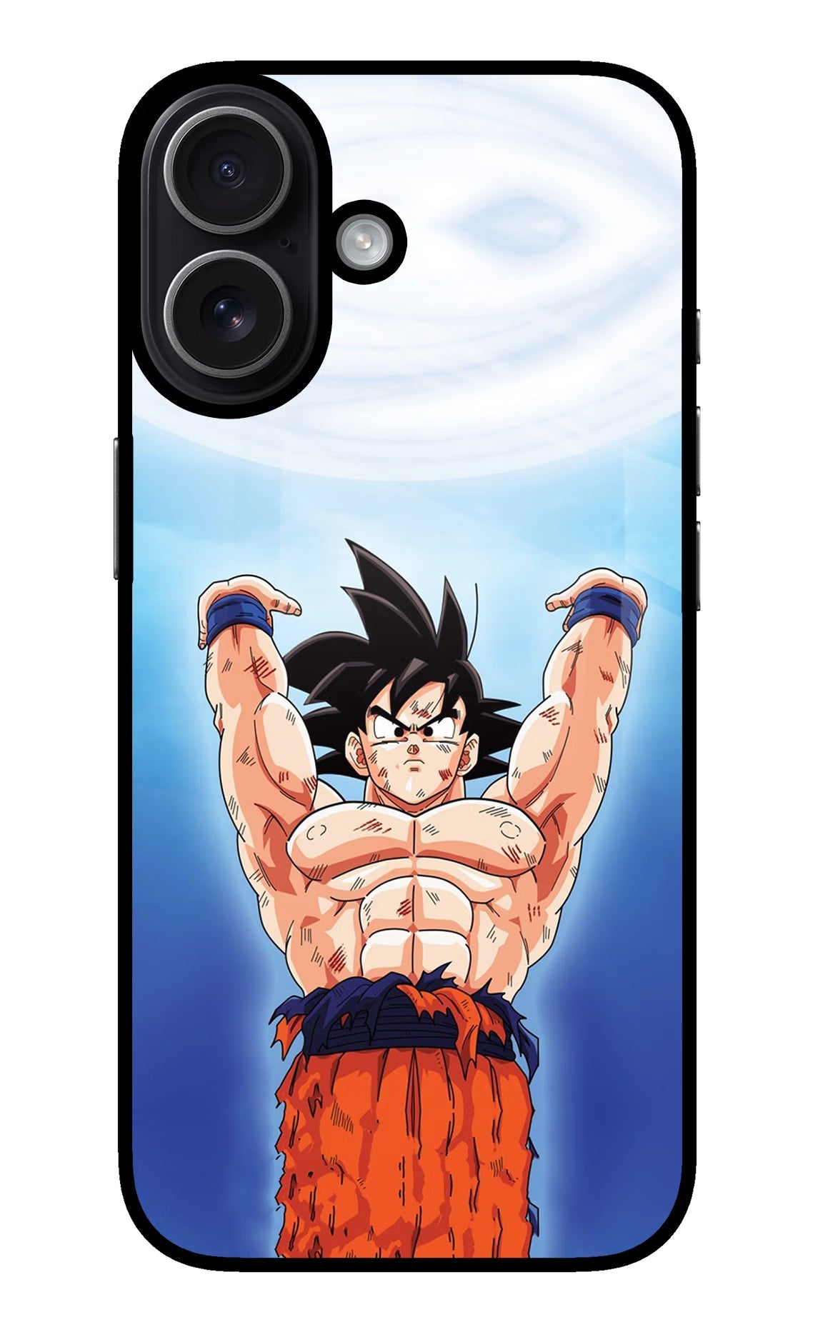 Goku Power iPhone 17 glossy Case