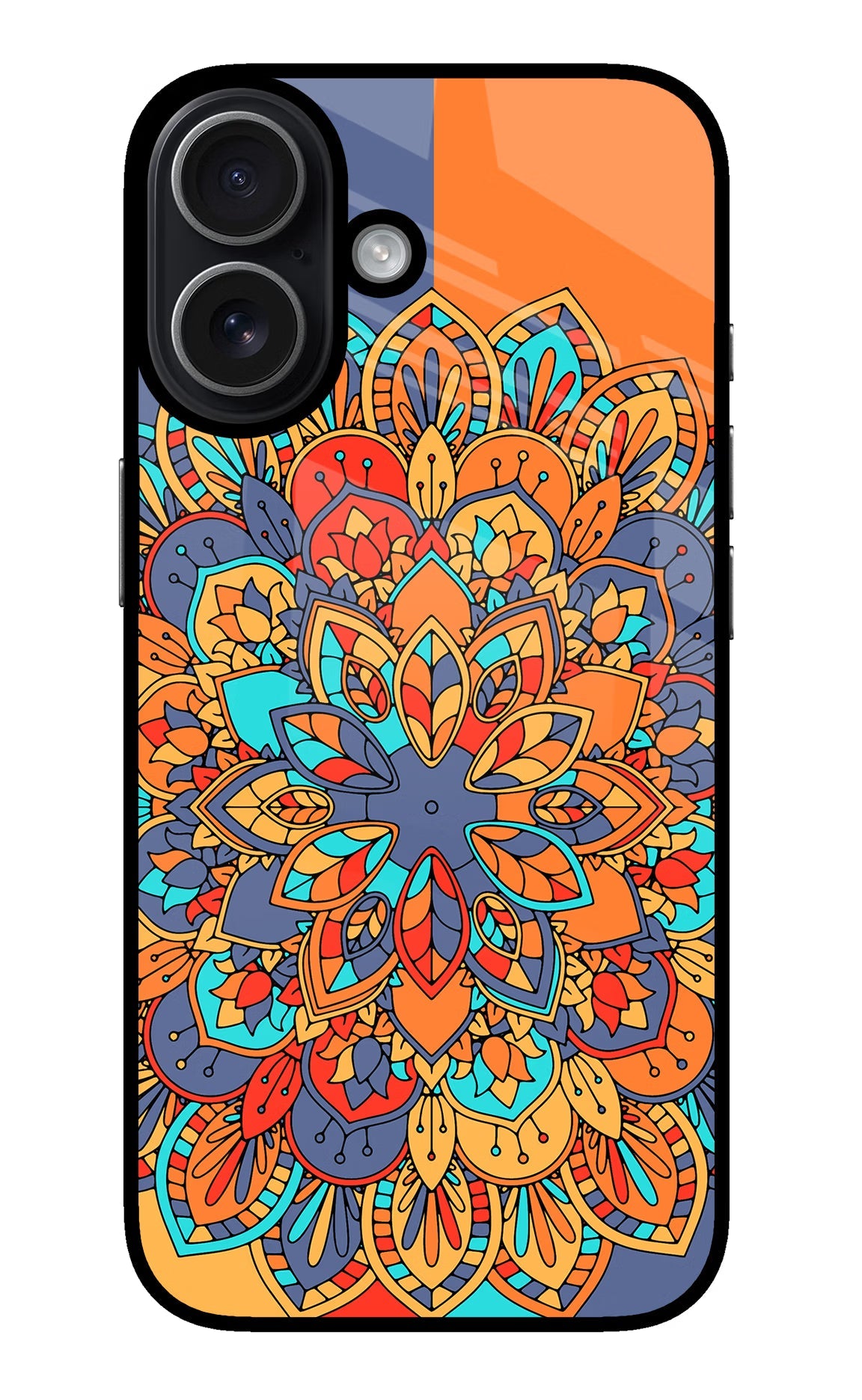 Color Mandala iPhone 17 glossy Case