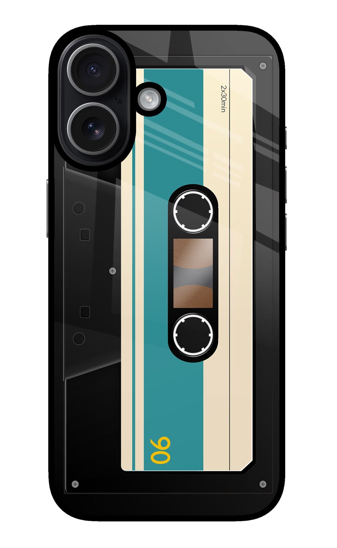 Cassette iPhone 17 glossy Case