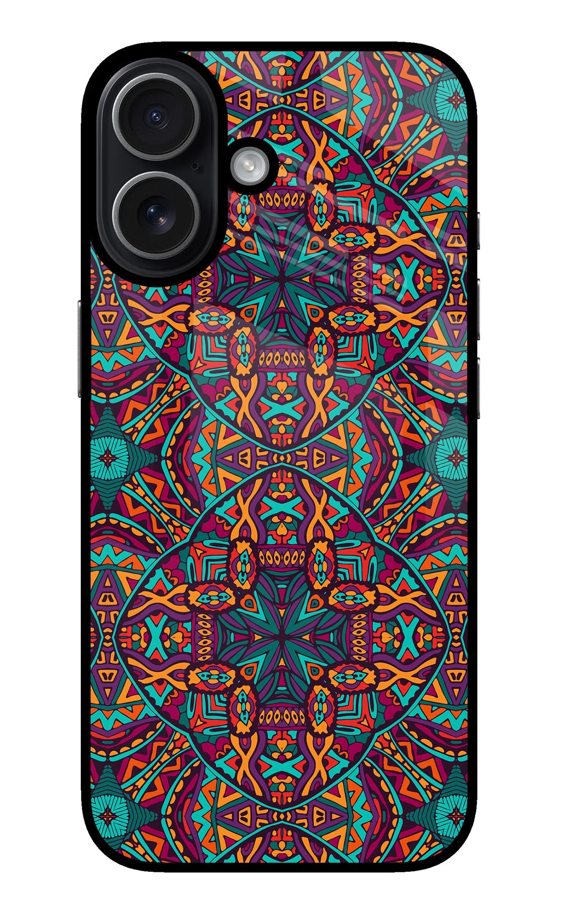 Colour Mandala iPhone 17 glossy Case
