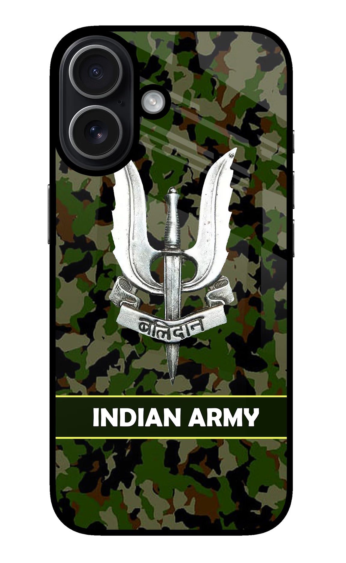 Balidan Indian Logo iPhone 17 glossy Case