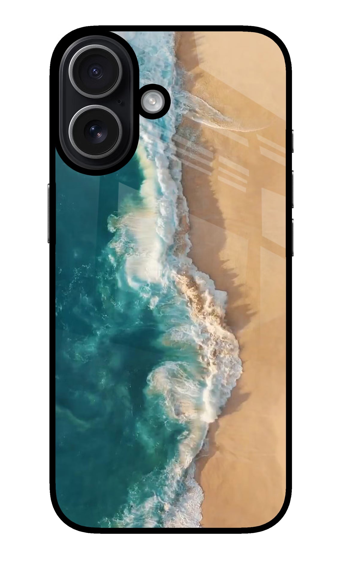 Ocean Beach iPhone 17 glossy Case