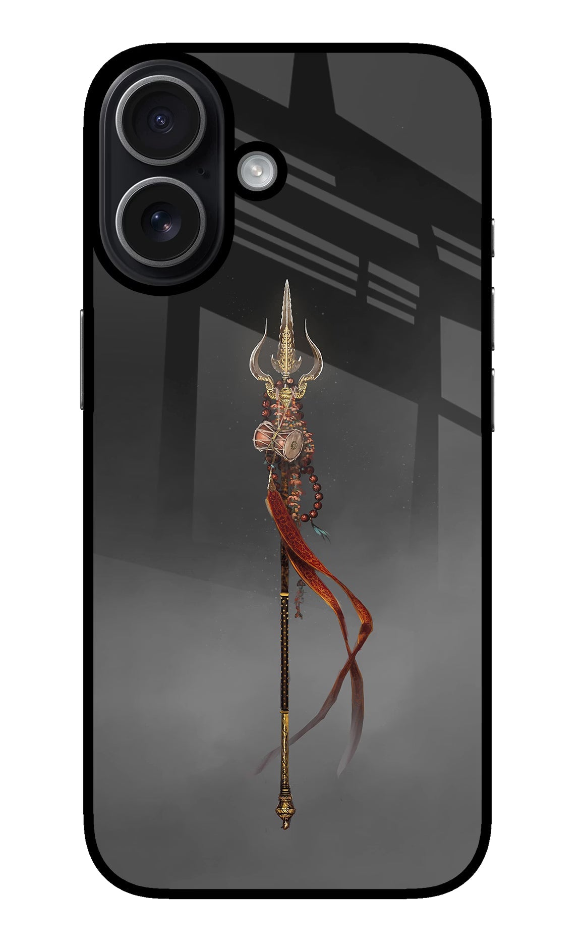 Shiv Trishul iPhone 17 glossy Case