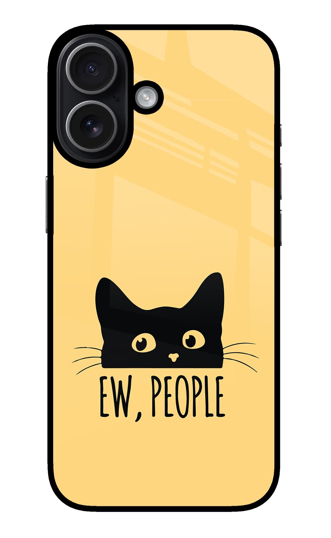 Ew People Catitude iPhone 17 glossy Case