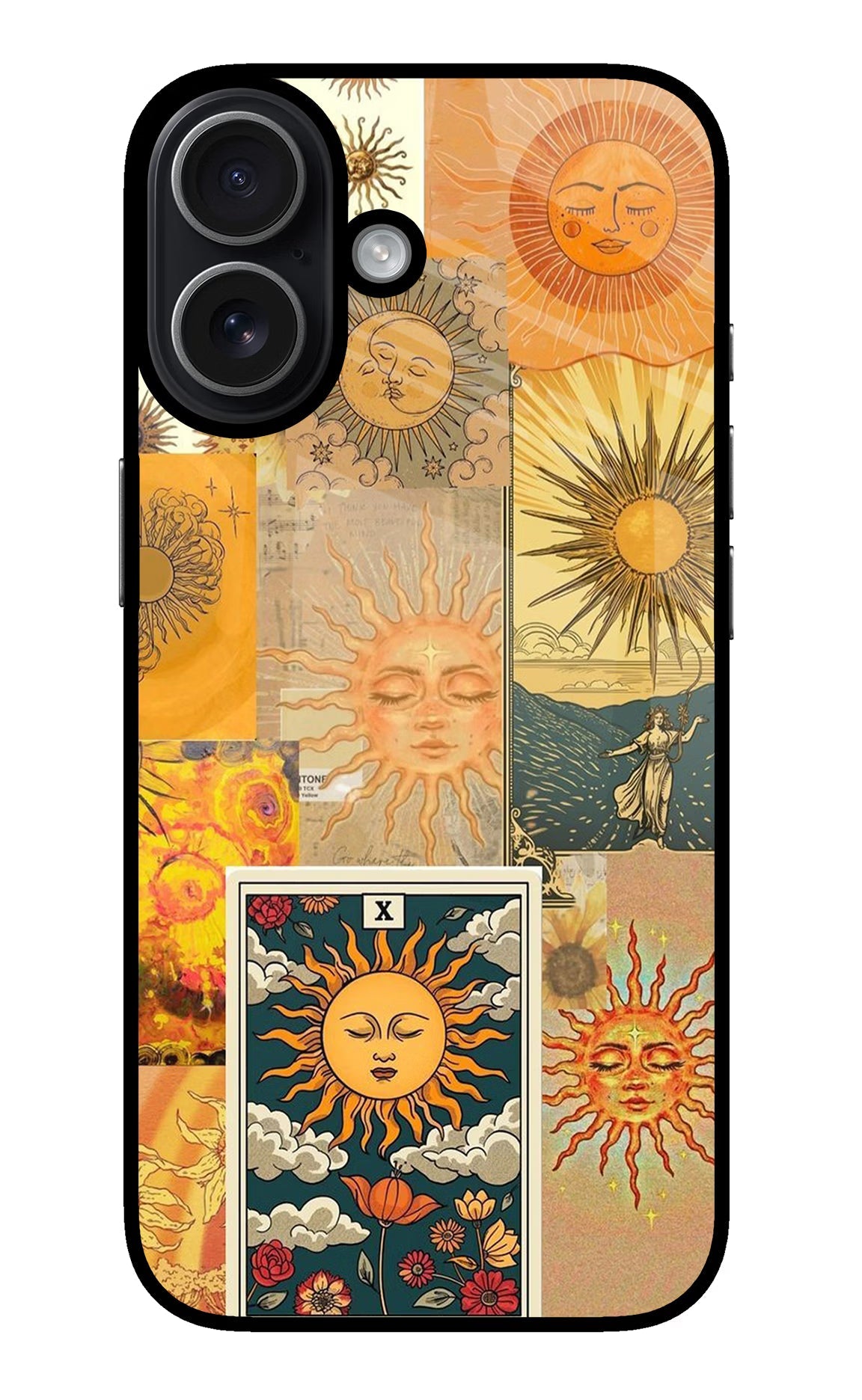 Sun iPhone 17 glossy Case