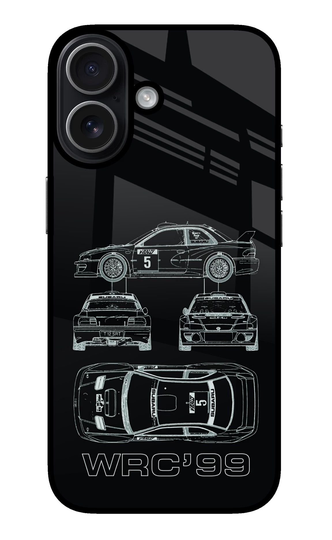 WRC'99 iPhone 17 glossy Case