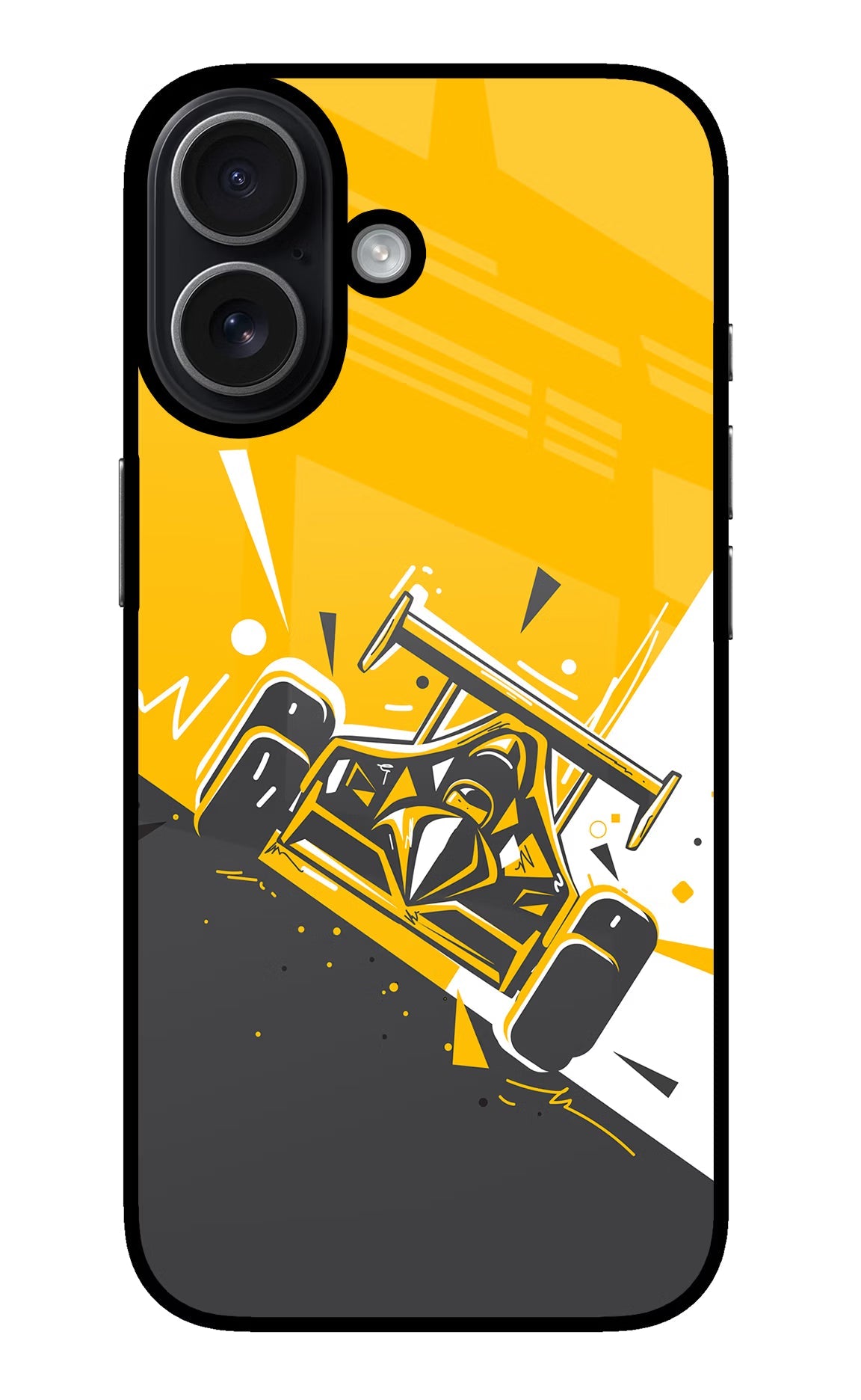 Track King iPhone 17 glossy Case