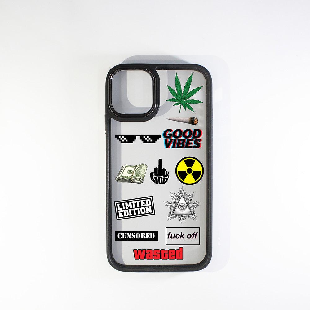 F Design Black Border Case - Case On
