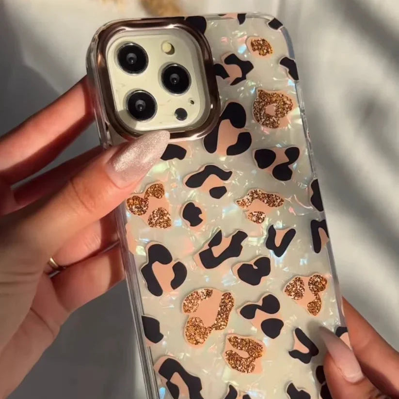 Cheetah Laser Marble Case