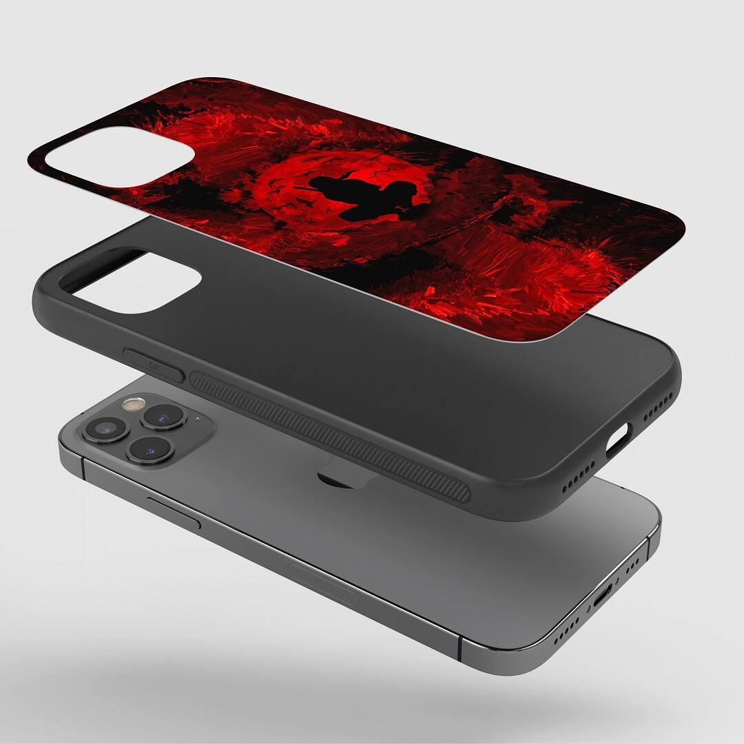 Itachi Red Moon Glossy Case