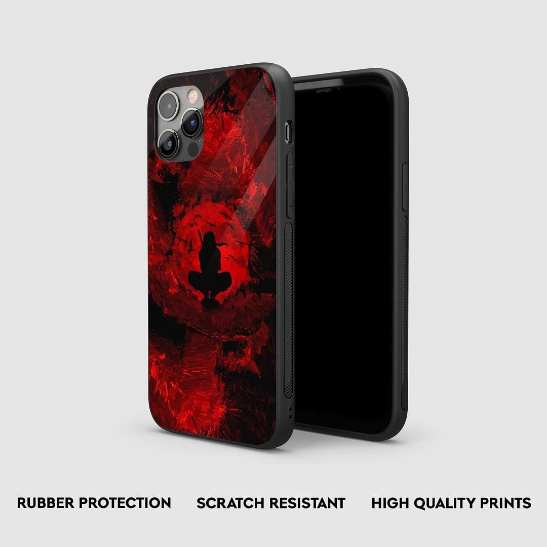Itachi Red Moon Glossy Case