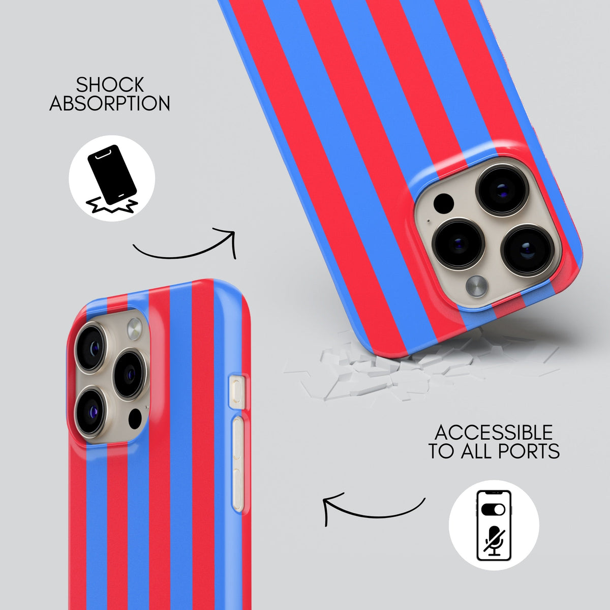 Jello Premium Tough Shining Phone Case (Double Layer) Available For All iPhone Models