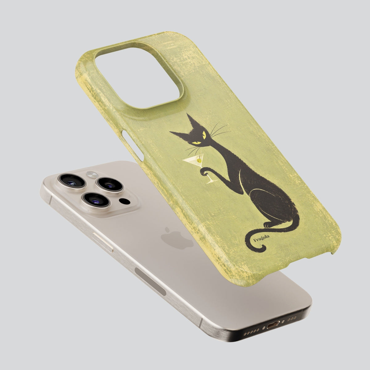 Lucky Cat Premium Tough Shining Phone Case (Double Layer) Available For All iPhone Models