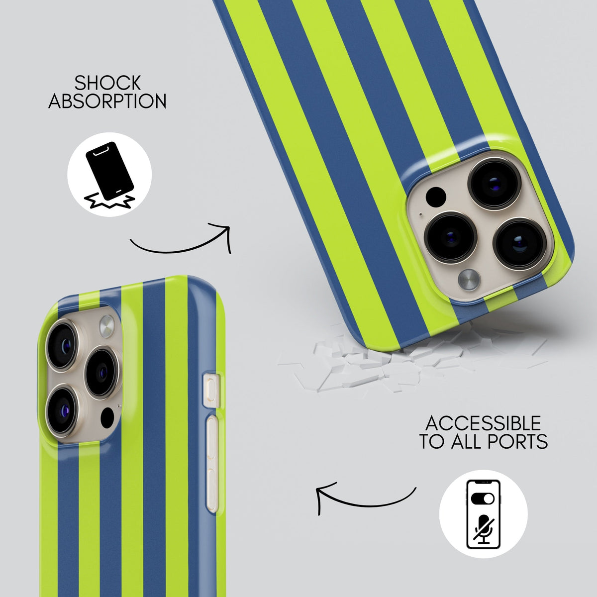Lake Premium Tough Shining Phone Case (Double Layer) Available For All iPhone Models