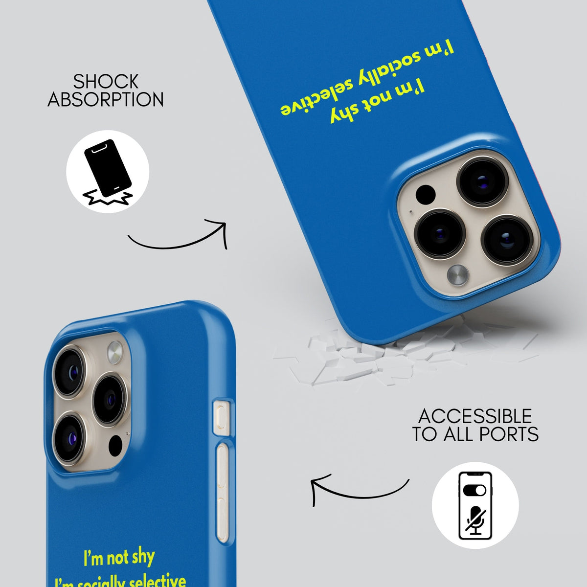 Lime Premium Tough Shining Phone Case (Double Layer) Available For All iPhone Models