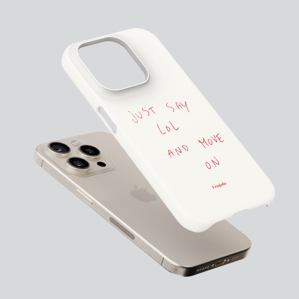 Lol Anyway Premium Tough Shining Phone Case (Double Layer) Available For All iPhone Models