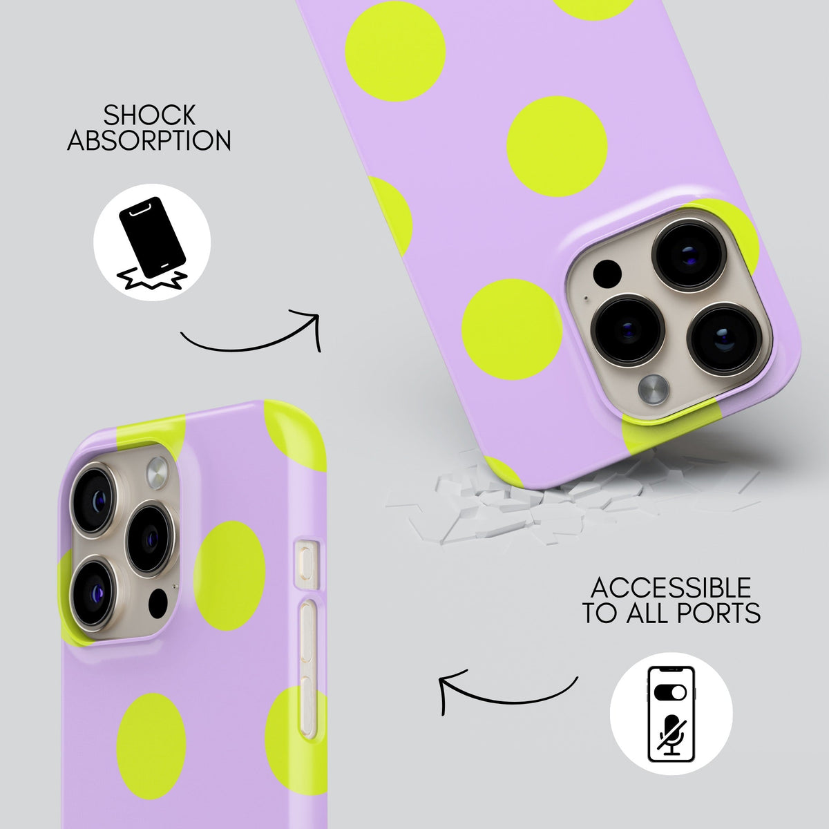Mint Mojito Premium Tough Shining Phone Case (Double Layer) Available For All iPhone Models